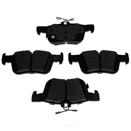 Acdelco Ceramic Disc Brake Pad - Rear, 14D1665C 14D1665C