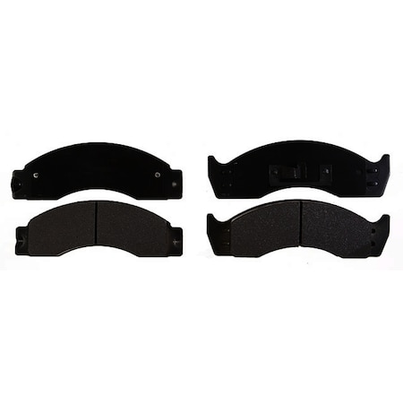 Acdelco Disc Brake Pad Set, 14D411M, Front/Rear 14D411M