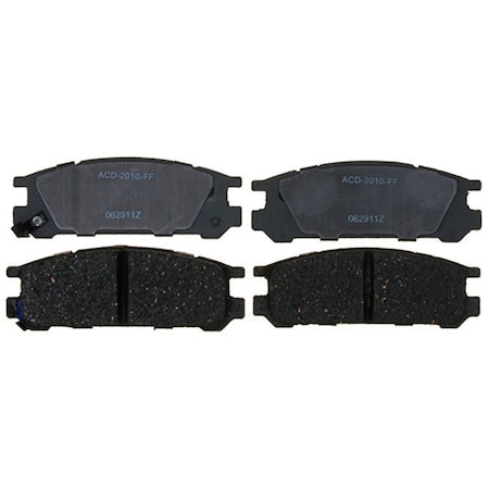 Acdelco Disc Brake Pad Set, 14D471C, Rear 14D471C