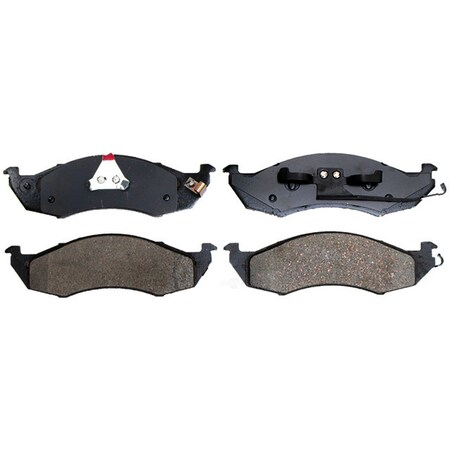 Acdelco Disc Brake Pad Set 1993-1998 Nissan Quest, 14D576C, Front 14D576C