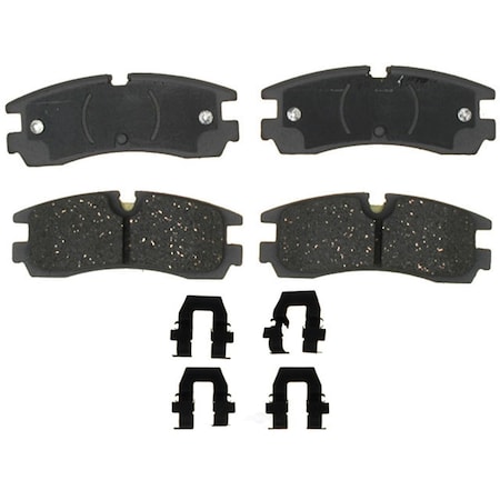 Acdelco Disc Brake Pad Set 1998-2002 Cadillac Seville, 14D754CH, Rear 14D754CH