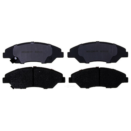 Acdelco Disc Brake Pad Set 1998-2002 Kia Sportage 2.0L, 14D774M, Front 14D774M