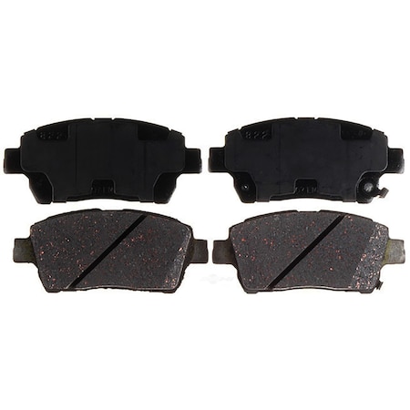 Acdelco Disc Brake Pad Set, 14D822CH 14D822CH