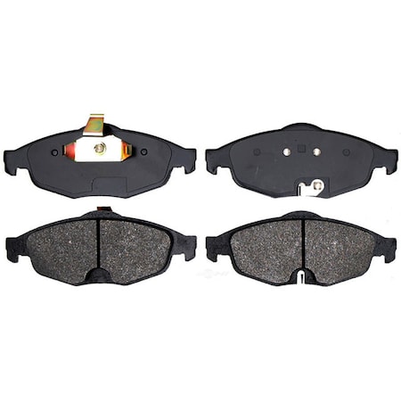 Acdelco Disc Brake Pad Set, 14D869M 14D869M