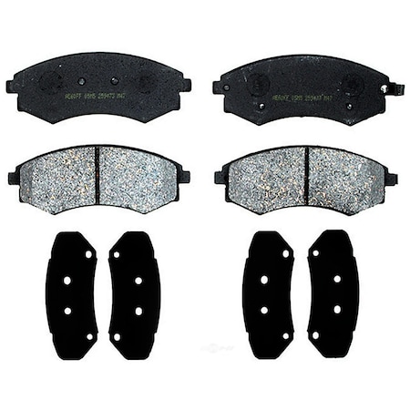 Acdelco Disc Brake Pad Set, 14D887CH 14D887CH