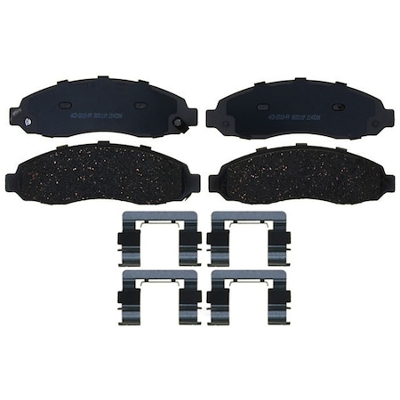 Acdelco Disc Brake Pad Set 2003 Dodge Dakota V6 V8, 14D962CH, Front 14D962CH