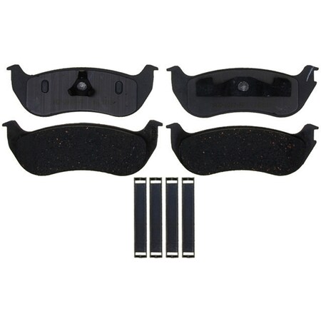 Acdelco Disc Brake Pad Set 2003 Jeep Wrangler 2.4L 4.0L, 14D964CH, Rear 14D964CH