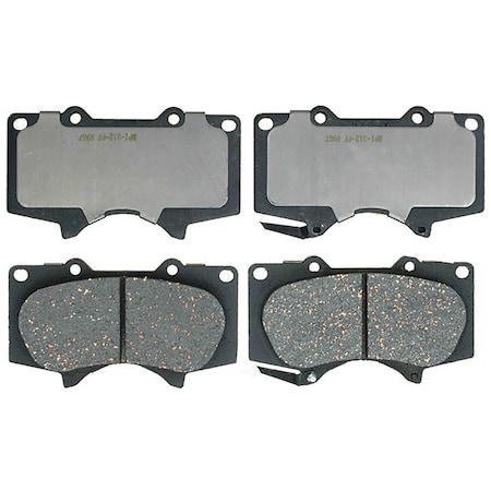 Acdelco Ceramic Disc Brake Pad - Front, 14D976CH 14D976CH