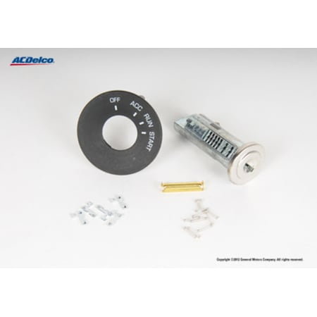 Acdelco Ignition Lock Cylinder Set, 15895600 15895600