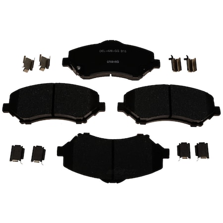 Acdelco Disc Brake Pad Set, 17D1273ACH, Front 17D1273ACH