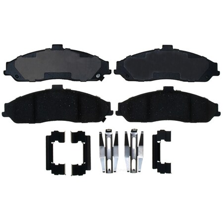Acdelco Disc Brake Pad Set, 17D731CH, Front 17D731CH