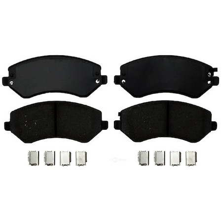 Acdelco Disc Brake Pad Set 2002-2005 Jeep Liberty 2.4L, 17D856ACH, Front 17D856ACH
