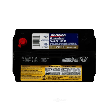 Acdelco Vehicle Battery, 24RPG 24RPG