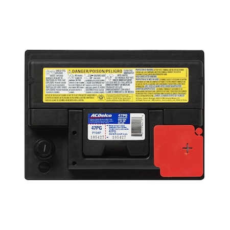 Acdelco Vehicle Battery, 47PG 47PG