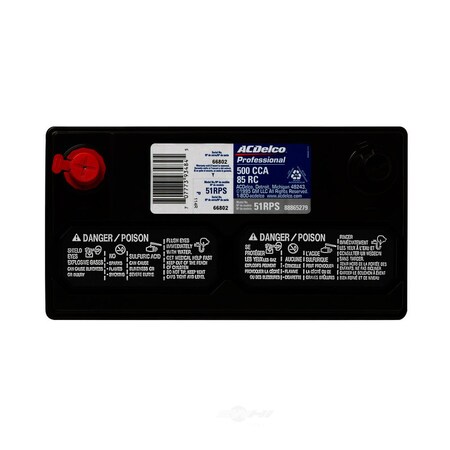 Acdelco Vehicle Battery, 51RPS 51RPS