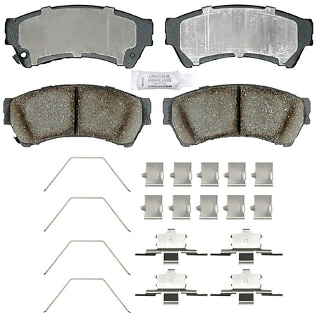 Acdelco Disc Brake Pad Set 2006-2008 Mazda 6 2.3L 3.0L, Front 14D1192CH