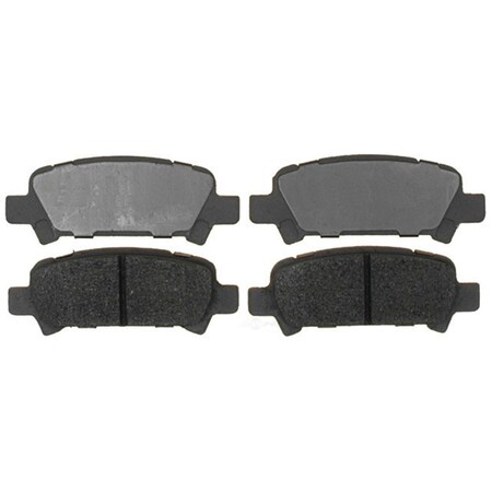 Acdelco Disc Brake Pad Set, 14D770M, Rear 14D770M