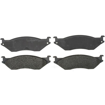 Acdelco Disc Brake Pad Set, 14D777M, Front/Rear 14D777M