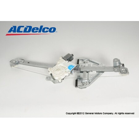 Acdelco Power Window Motor And Regulator Assembly 2007-2009 Cadillac Srx V6 V8 15252613