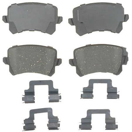 Acdelco Disc Brake Pad Set, 17D1348CH, Rear 17D1348CH
