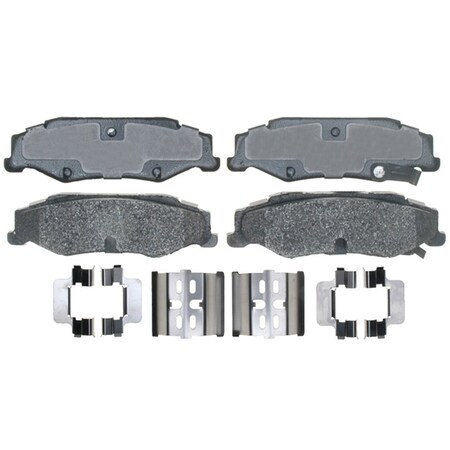 Acdelco Disc Brake Pad Set, 17D732AMH, Rear 17D732AMH