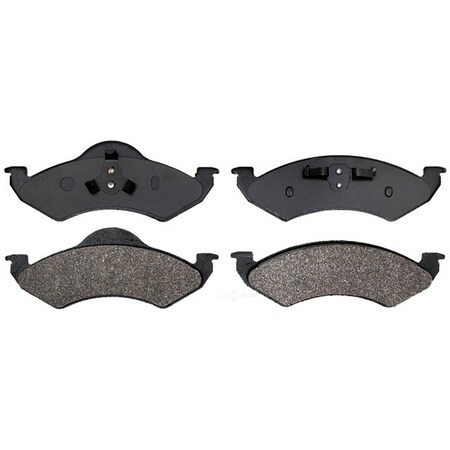 Acdelco Semi Metallic Front Disc Brake Pads 14D820M