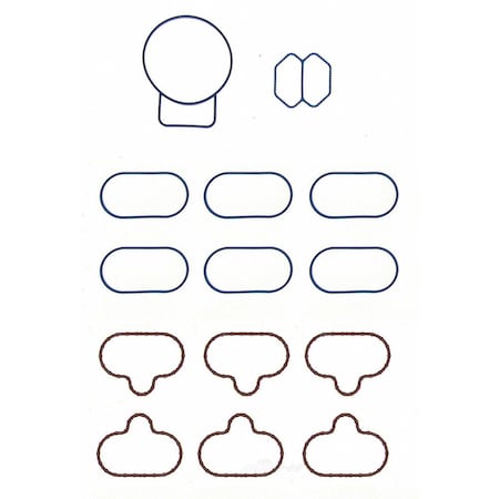 Fel-Pro Engine Intake Manifold Gasket Set, MS 96124 MS 96124 | Zoro 