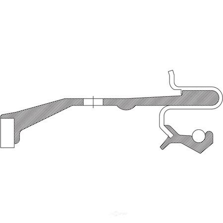 National Auto Trans Extension Housing Seal, 2655 2655
