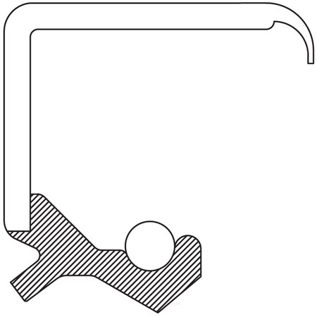 National Transfer Case Mounting Adapter Seal, 471424 471424