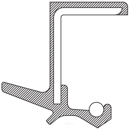 Guarnizione industriale autobloccante in EPDM - CG04.402
