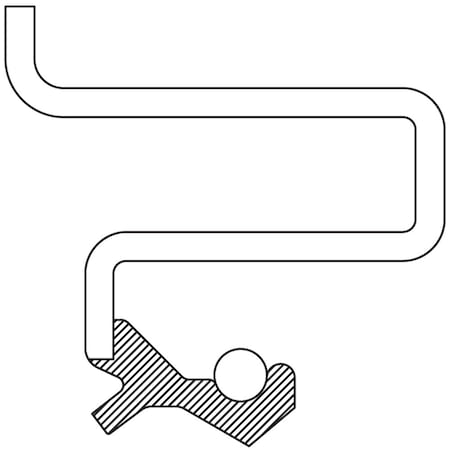 National Wheel Seal, 4795V 4795V
