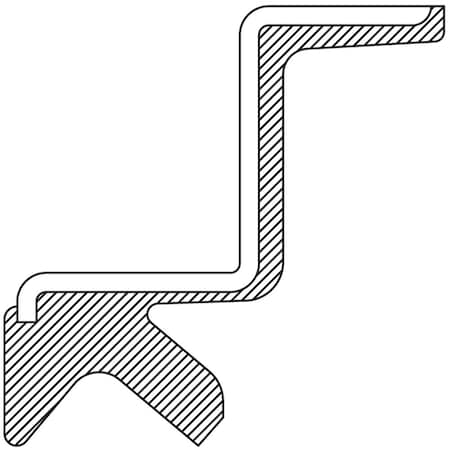 National Wheel Seal, 7022S 7022S