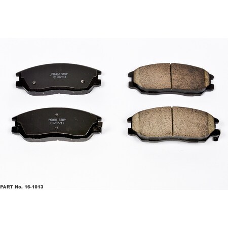 Powerstop Evolution Ceramic Disc Brake Pad - Front, 16-1013 16-1013