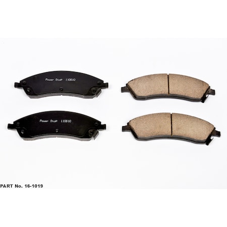 Powerstop Evolution Ceramic Disc Brake Pad - Front, 16-1019 16-1019