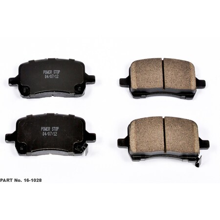 Powerstop Evolution Ceramic Disc Brake Pad - Front, 16-1028 16-1028