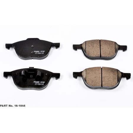 Powerstop Evolution Ceramic Disc Brake Pad - Front, 16-1044 16-1044