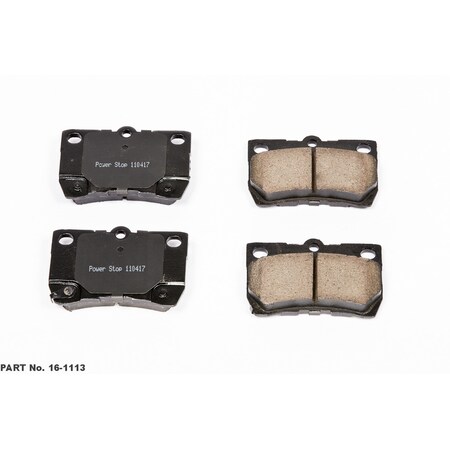 Powerstop Evolution Ceramic Disc Brake Pad - Rear, 16-1113 16-1113
