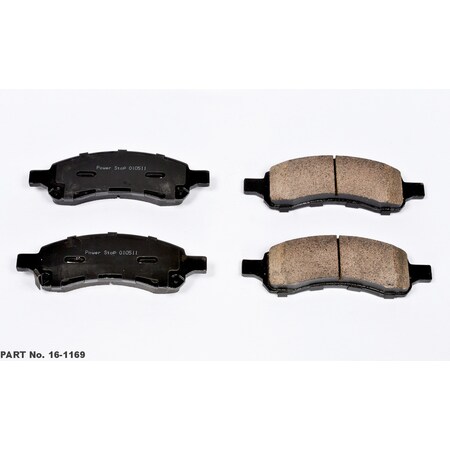 Powerstop Evolution Ceramic Disc Brake Pad - Front, 16-1169 16-1169