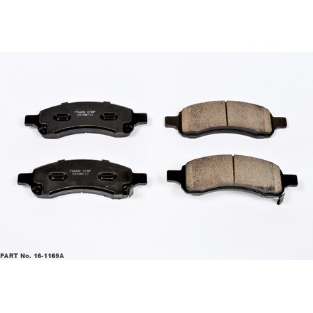 Powerstop Evolution Ceramic Disc Brake Pad - Front, 16-1169A 16-1169A