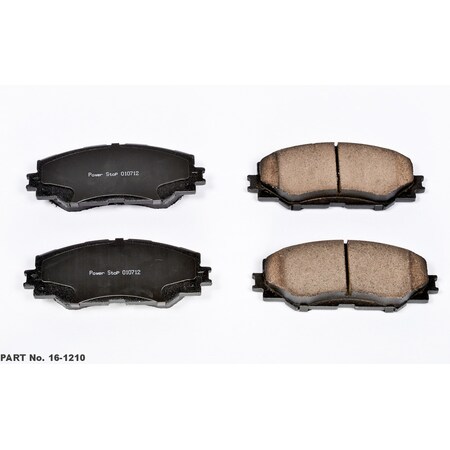 Powerstop Evolution Ceramic Disc Brake Pad - Front, 16-1210 16-1210