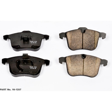 Powerstop Evolution Ceramic Disc Brake Pad - Front, 16-1257 16-1257