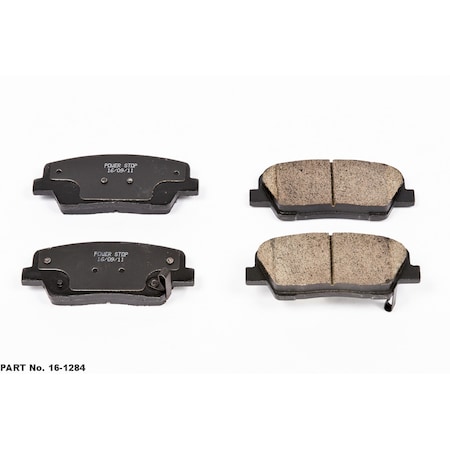 Powerstop Evolution Ceramic Disc Brake Pad - Rear, 16-1284 16-1284