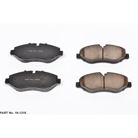 Powerstop Evolution Ceramic Disc Brake Pad - Front, 16-1316 16-1316