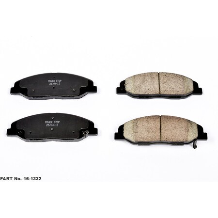 Powerstop Evolution Ceramic Disc Brake Pad - Front, 16-1332 16-1332