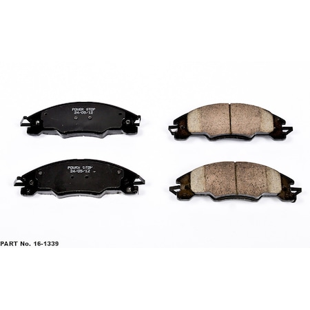 Powerstop Evolution Ceramic Disc Brake Pad - Front, 16-1339 16-1339