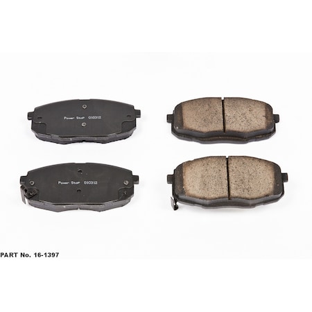 Powerstop Evolution Ceramic Disc Brake Pad - Front, 16-1397 16-1397