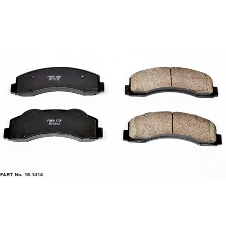 Powerstop Evolution Ceramic Disc Brake Pad - Front, 16-1414 16-1414