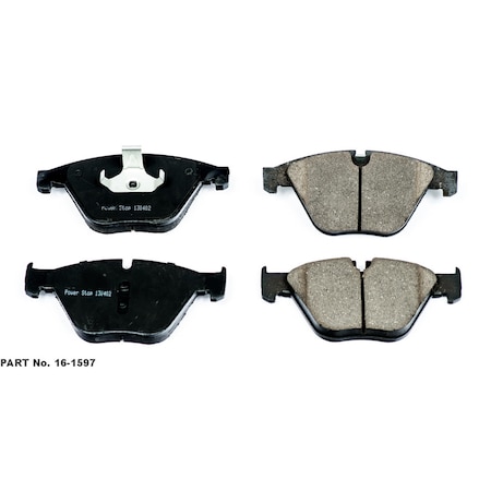 Powerstop Evolution Ceramic Disc Brake Pad, 16-1597 16-1597