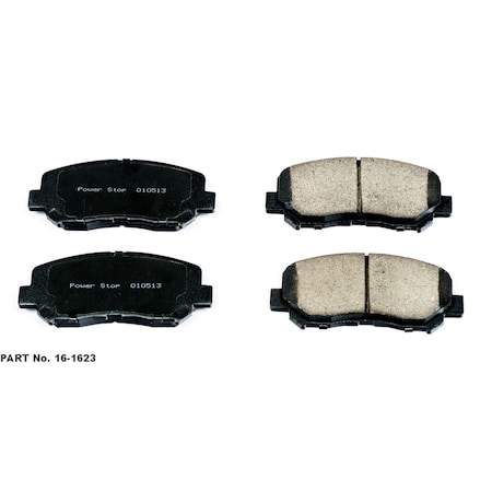 Powerstop Evolution Ceramic Disc Brake Pad - Front, 16-1623 16-1623