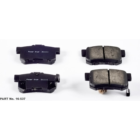 Powerstop Evolution Ceramic Disc Brake Pad - Rear, 16-537 16-537